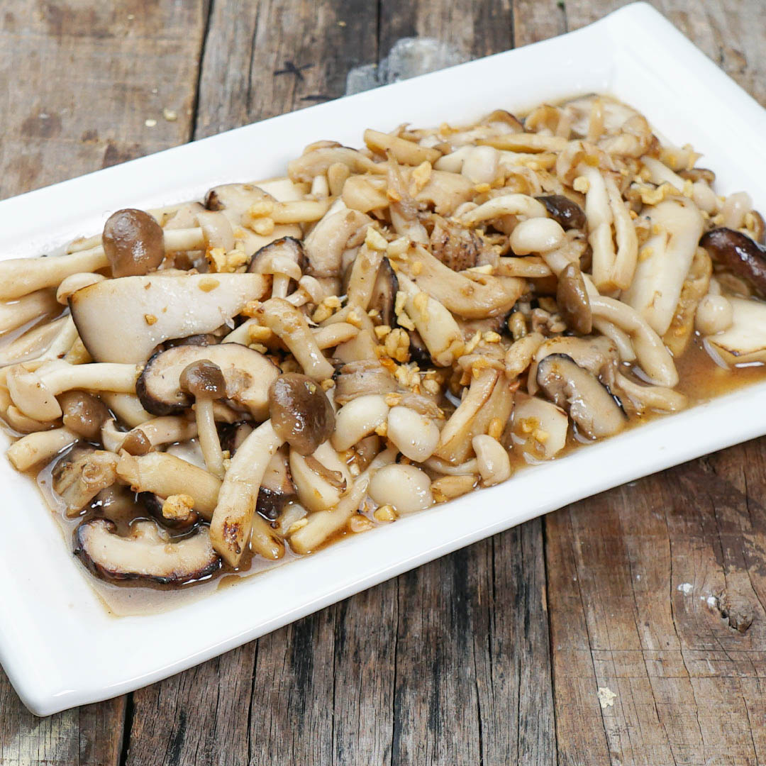 Stir Fried Assorted Mix Mushrooms image