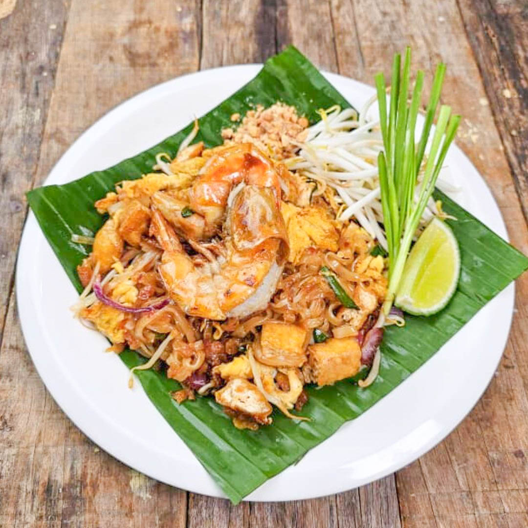 Stir Fried Pad Thai with Prawns image