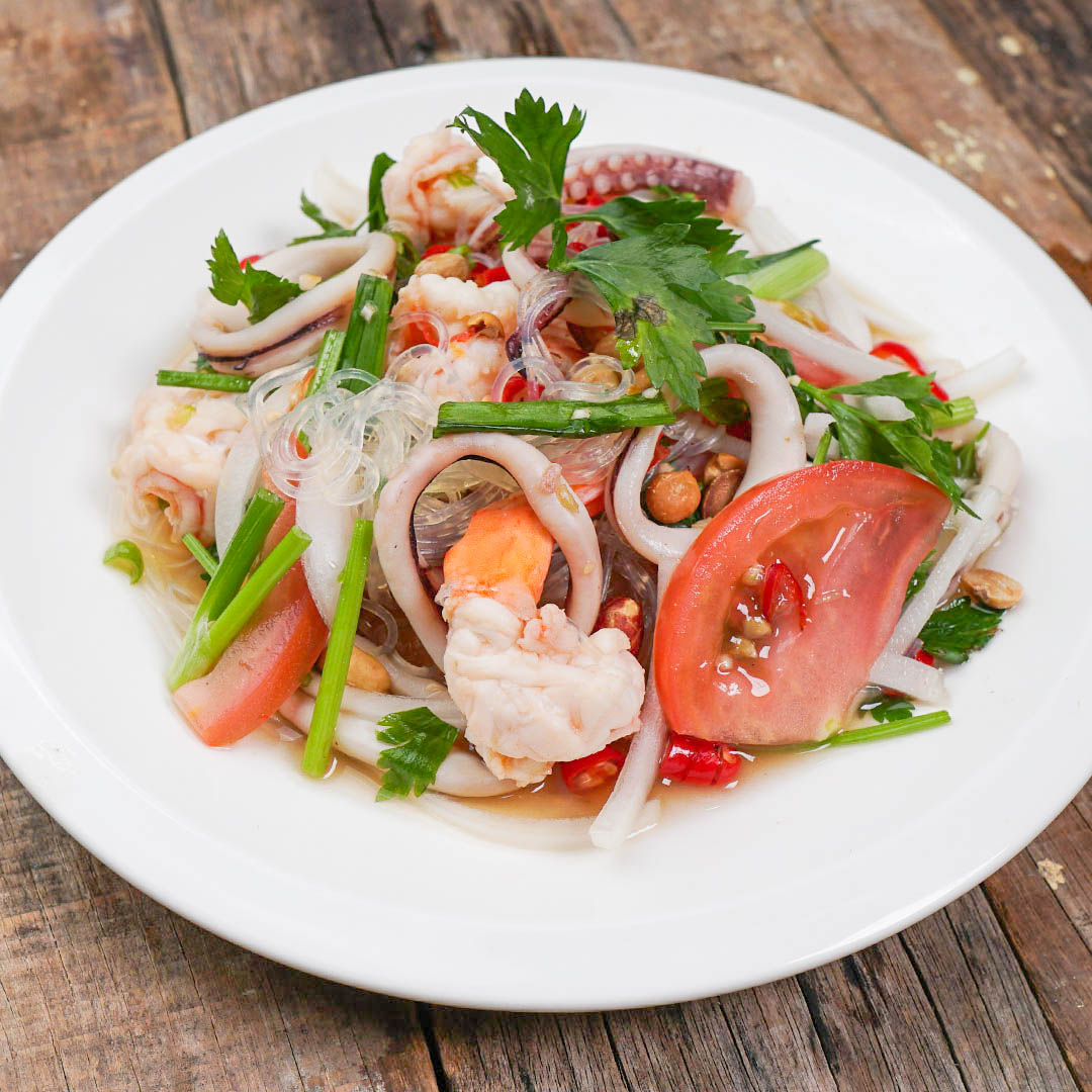 Glass Noodle Salad Seafood image