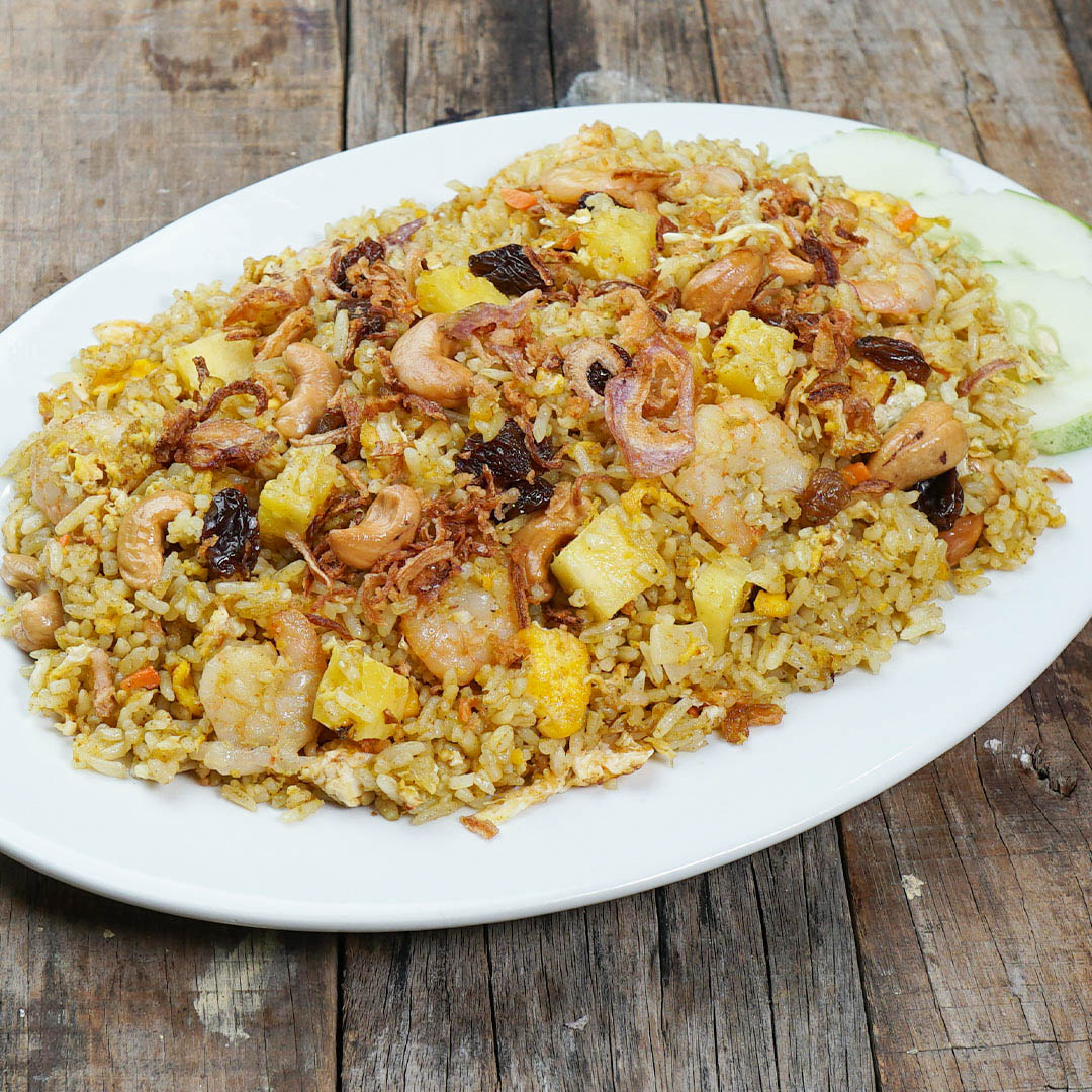Pineapple Fried Rice with Prawns image