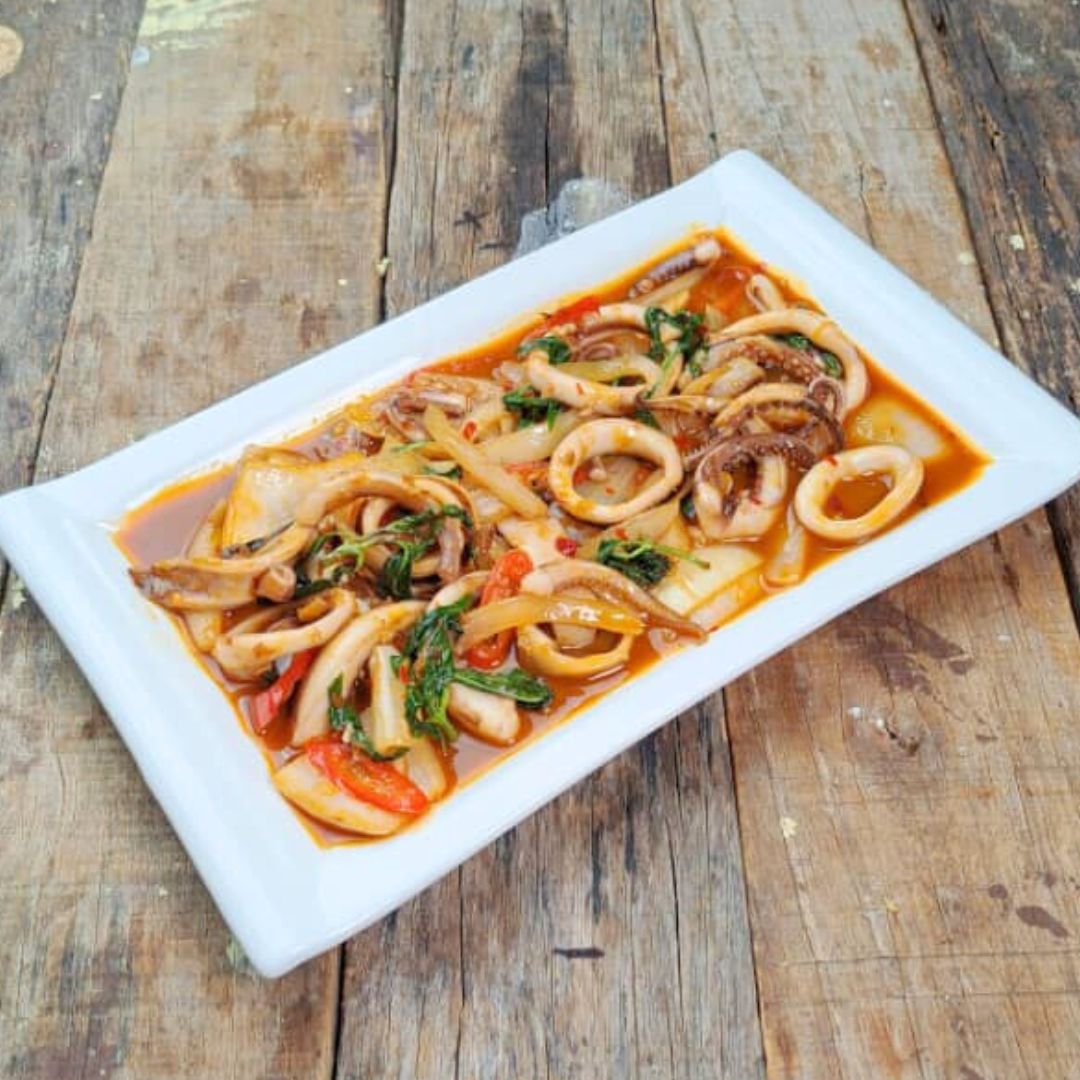 Stir Fried Squid with Chili Paste image